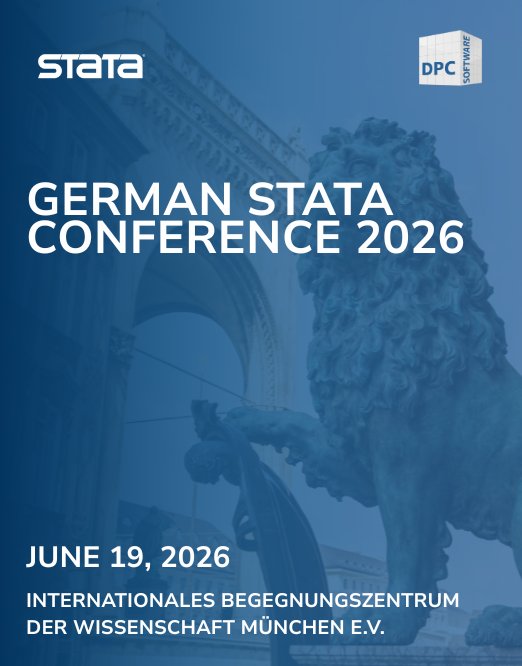 Professionals - Registration for the German Stata Conference 2026
