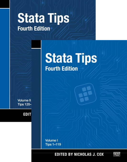 Stata Tips, Fourth Edition Volume I and Volume II